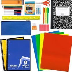 45 Piece School Supply Kit